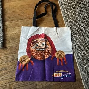 AmPm New. Fun tote bag. Awesome troll made up of food